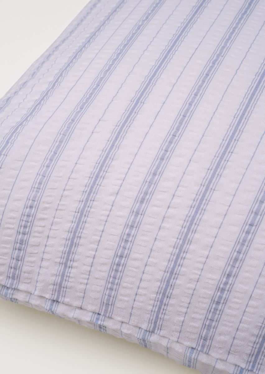 Padjapüür krepp-puuvill hele sinine - 2