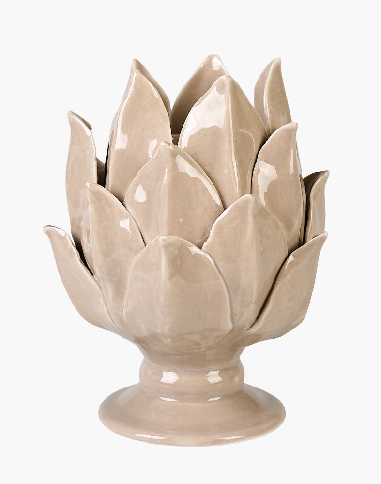 Küünlalatern beež - 14x14x10 cm beež - 1