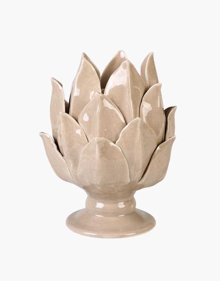 Küünlalatern beež - 14x14x10 cm beež - 1