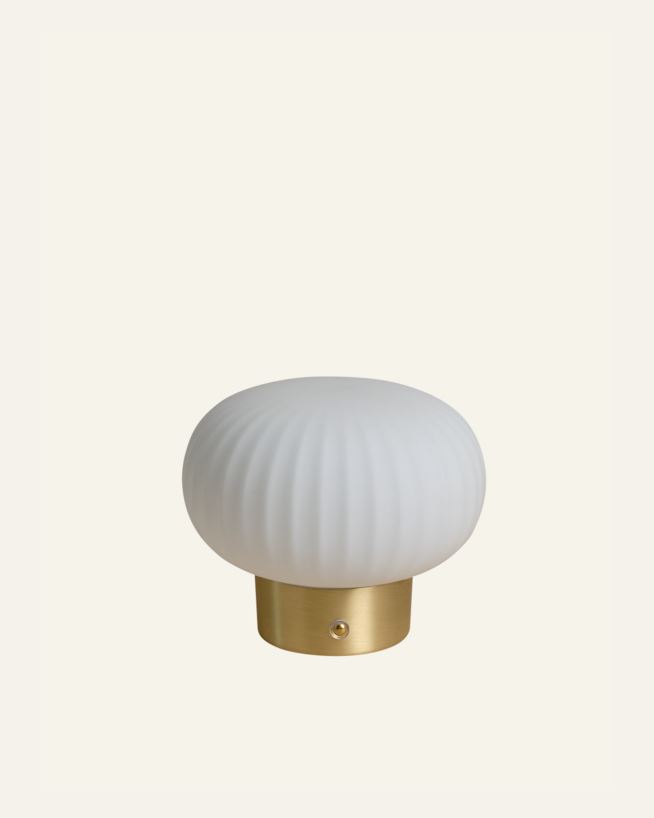 Led laualamp messing - 13,4 cm ø15,6 messing - 1