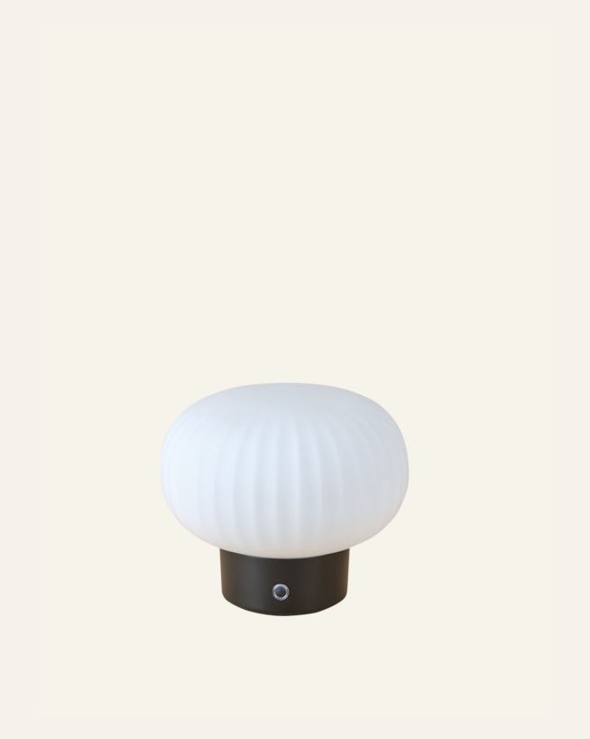 Led laualamp must - 13,4 cm ø15,6 must - 1
