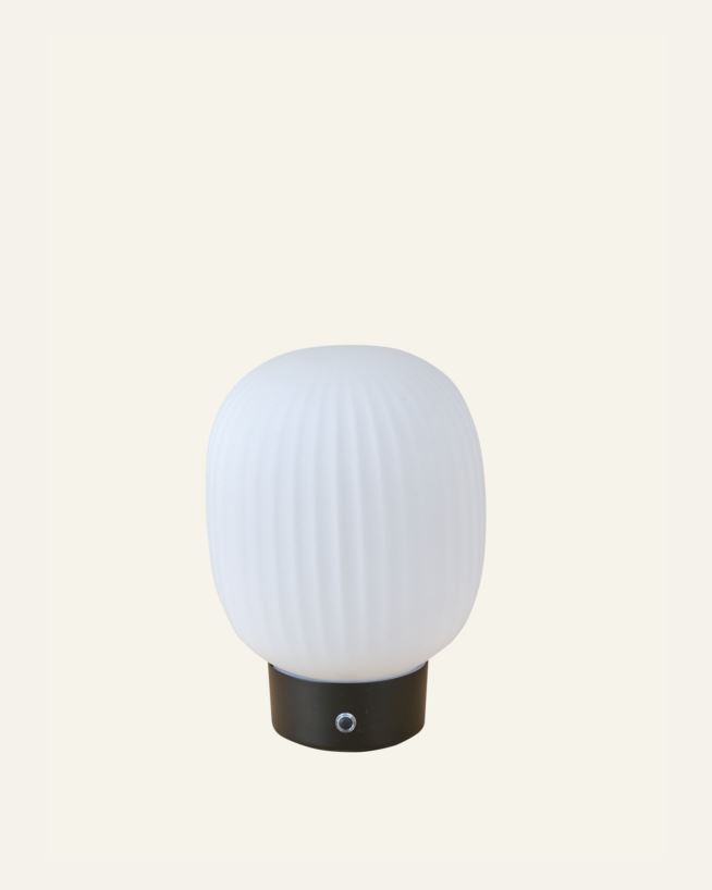 Led laualamp must - 20 cm ø14,2 must - 1