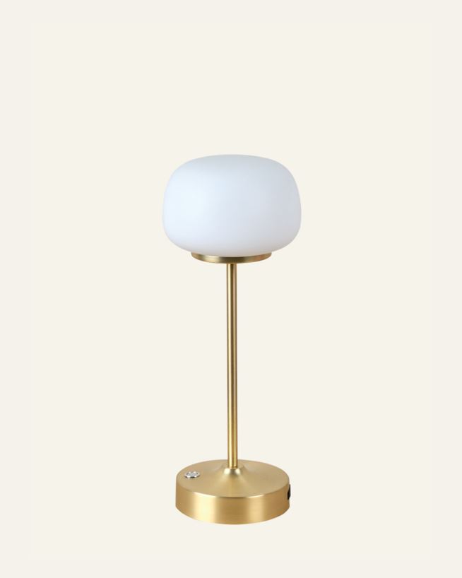 Led laualamp messing - 27,8 cm ø10,6 messing - 1
