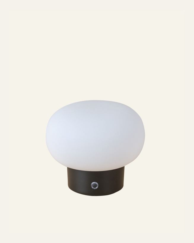 Led laualamp must - 12,2 cm ø14 must - 1