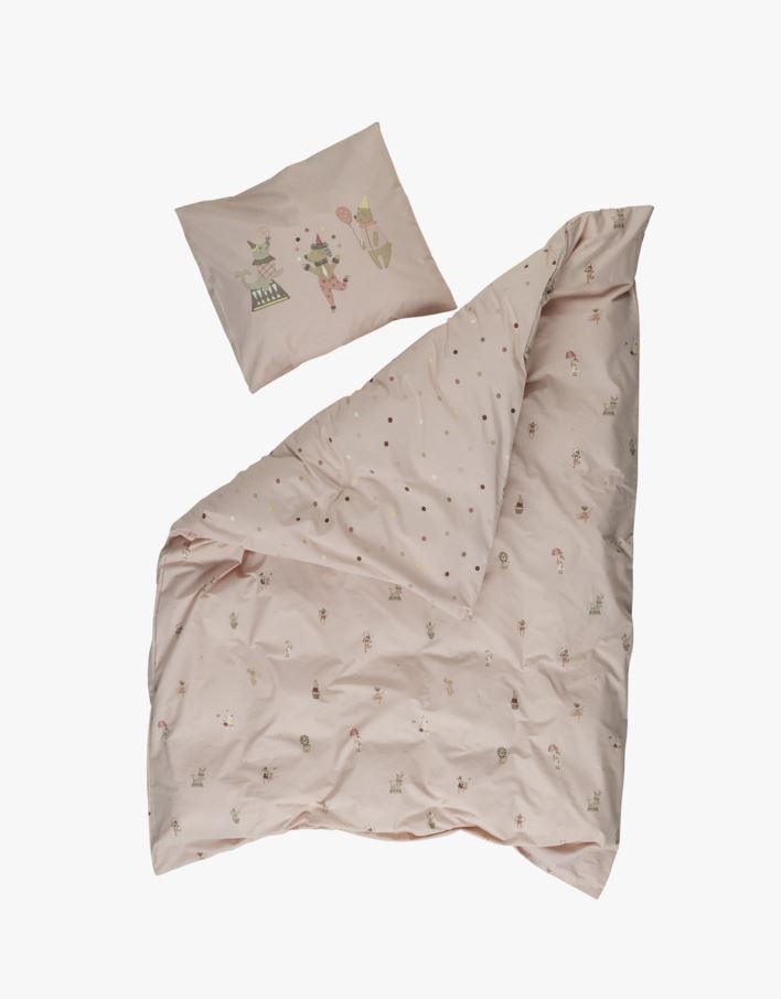 Voodiriided roosa - 100x130 38x55 cm roosa - 1