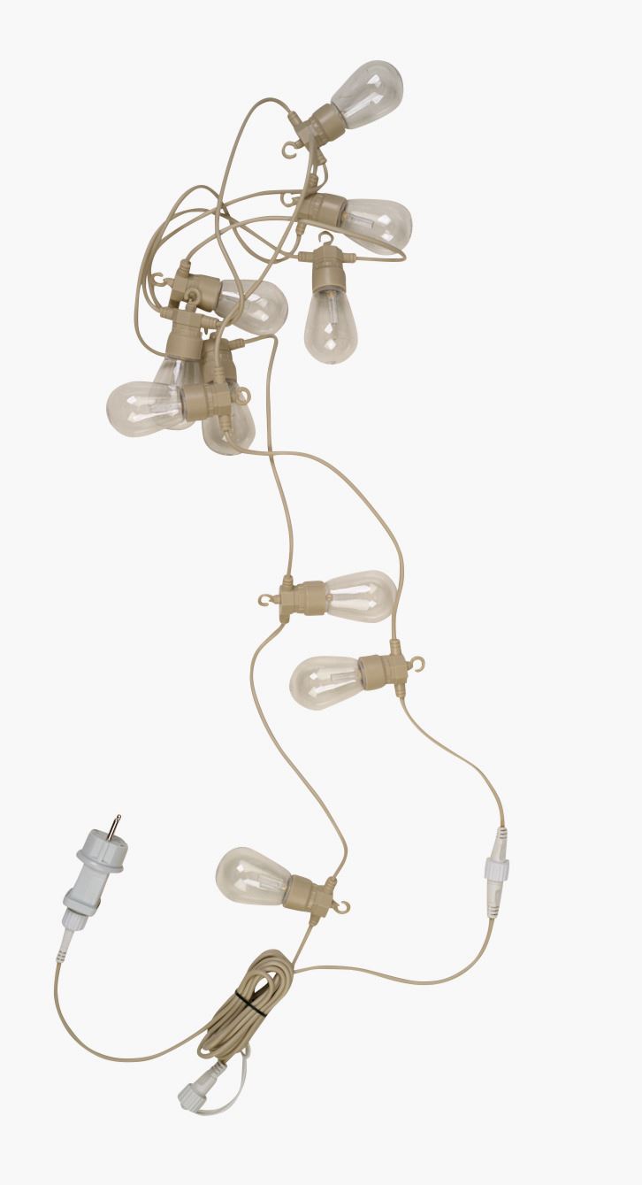 Led-tulukesed beež - 570 cm beež - 1