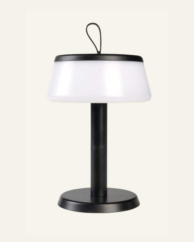 Led laualamp must - 22,9 cm ø14,2 must - 1