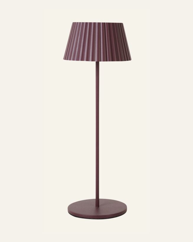 Led laualamp tumepunane - 37,5 cm ø13,5 tumepunane - 1