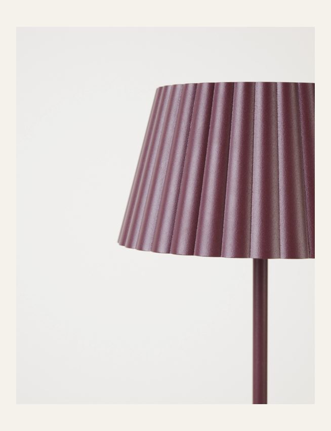 Led laualamp tumepunane - 5
