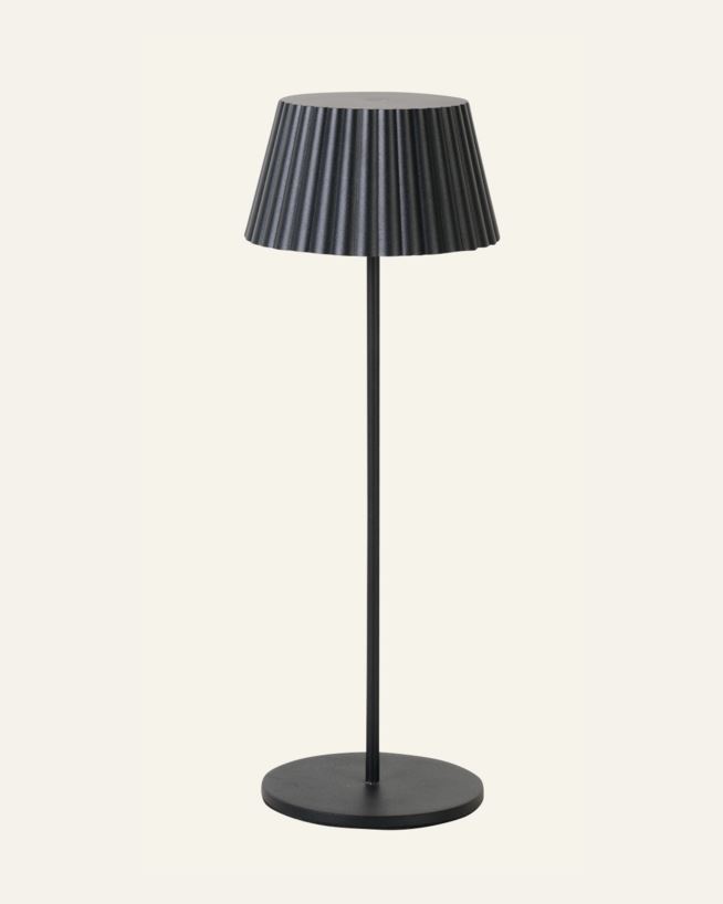 Led laualamp must - 37,5 cm ø13,5 must - 1