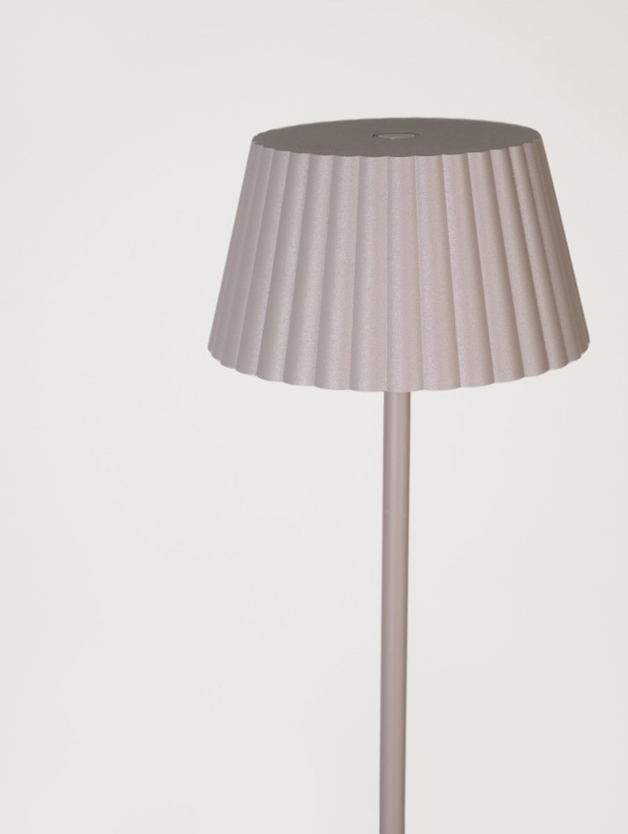 Led põrandavalgustip hallikaspruun - 2