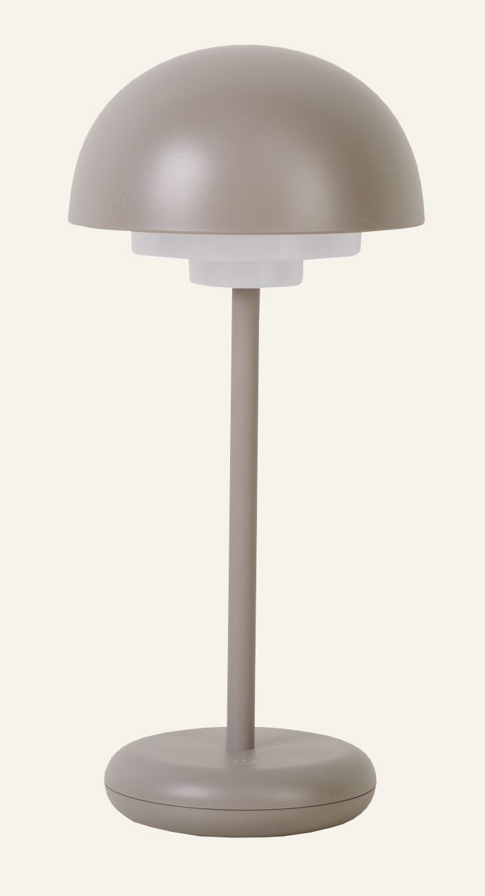 Led laualamp hallikaspruun - 28,2 cm ø13,7 hallikaspruun - 1