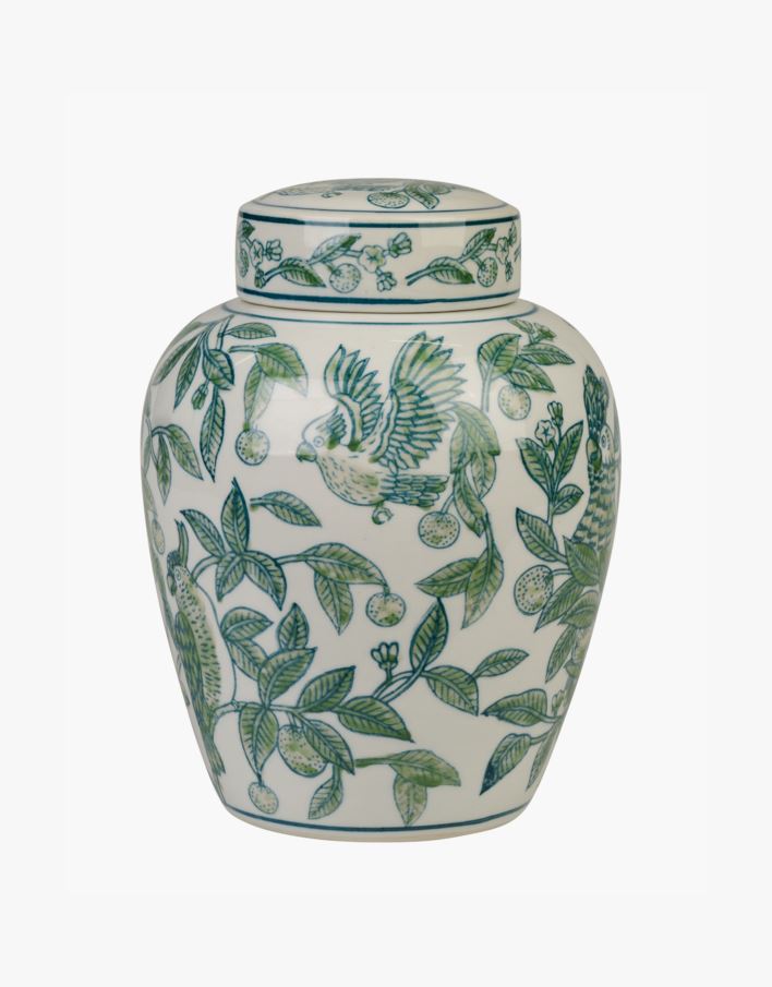 Vaas mitmevärviline/roheline - 15x15x20 cm mitmevärviline/roheline - 1