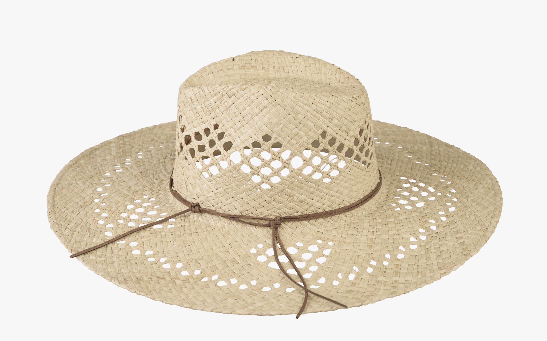 Õlgkübar naturaalne toon - 58 cm naturaalne toon - 1