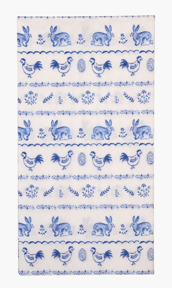 Pabersalvrätik mitmevärviline/sinine - 33x42 cm mitmevärviline/sinine - 1