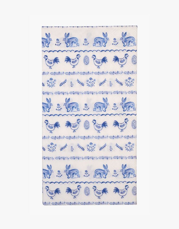 Pabersalvrätik mitmevärviline/sinine - 33x42 cm mitmevärviline/sinine - 1