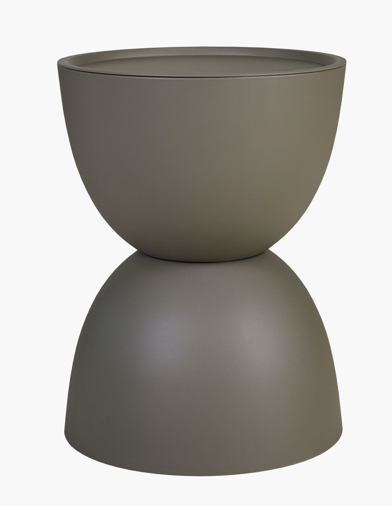 Aialaud hallikaspruun - ø34x45 cm hallikaspruun - 1