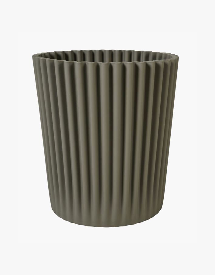 Õuepotid hallikaspruun - 39x39x44 cm hallikaspruun - 1