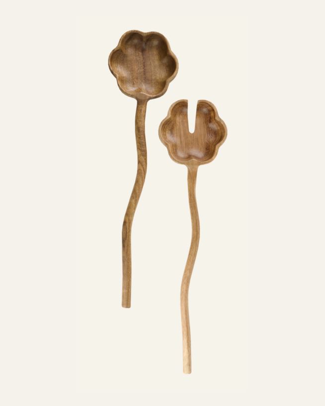 Salatitangid naturaalne toon - 31,5 cm naturaalne toon - 1