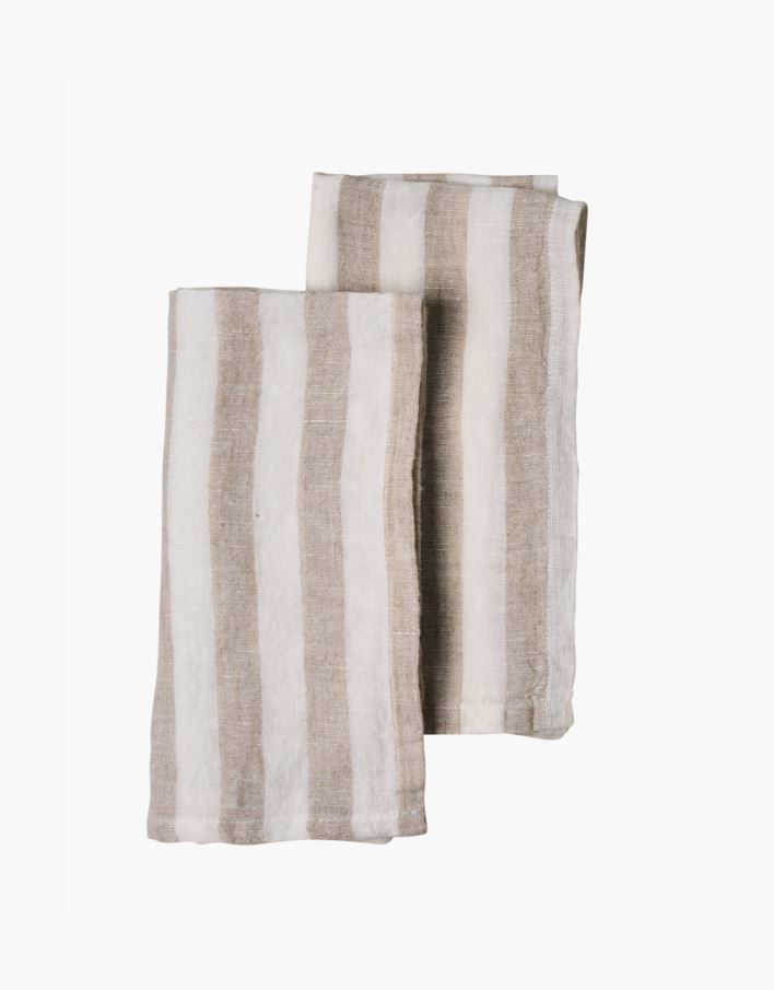 Linane servjett beež - 45x45 cm beež - 1