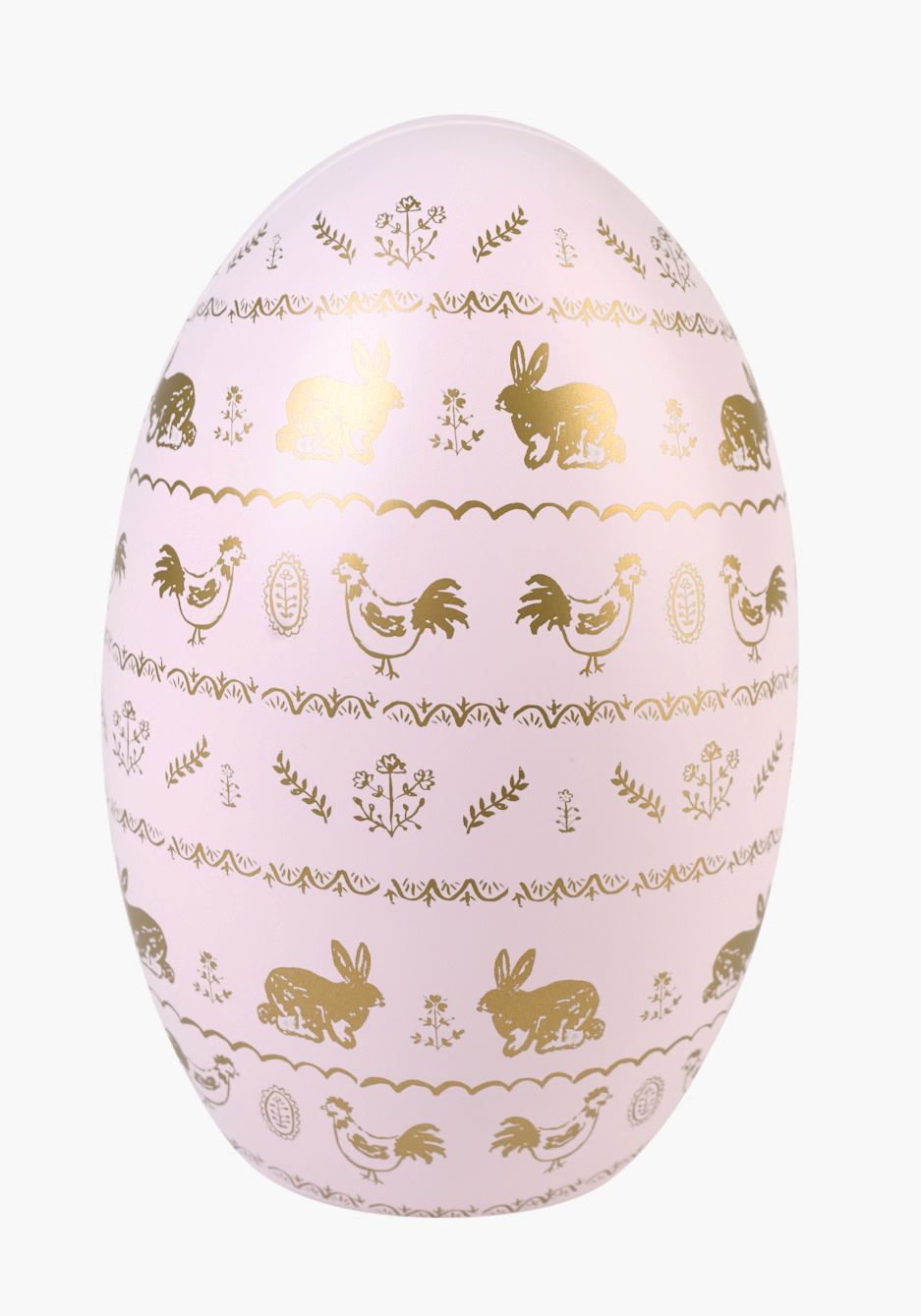 Lihavõttemuna roosa - 14x9 cm roosa - 1