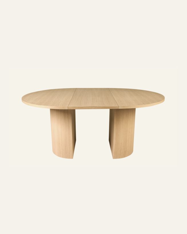 Söögilaud naturaalne toon - ø127 cm naturaalne toon - 1