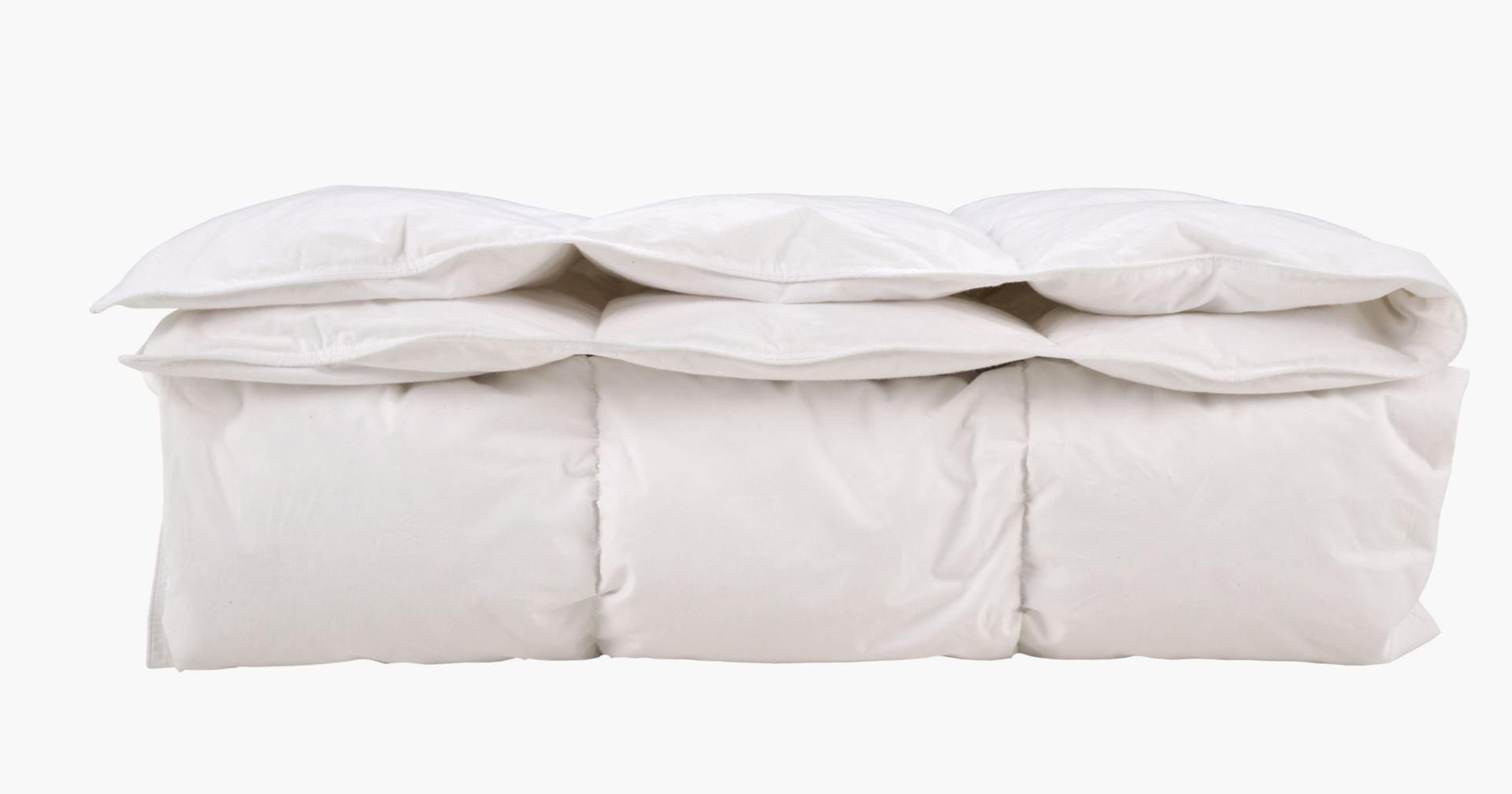 Aastaringne sule- ja udusuletekk valge valge - 150x210 cm valge - 1