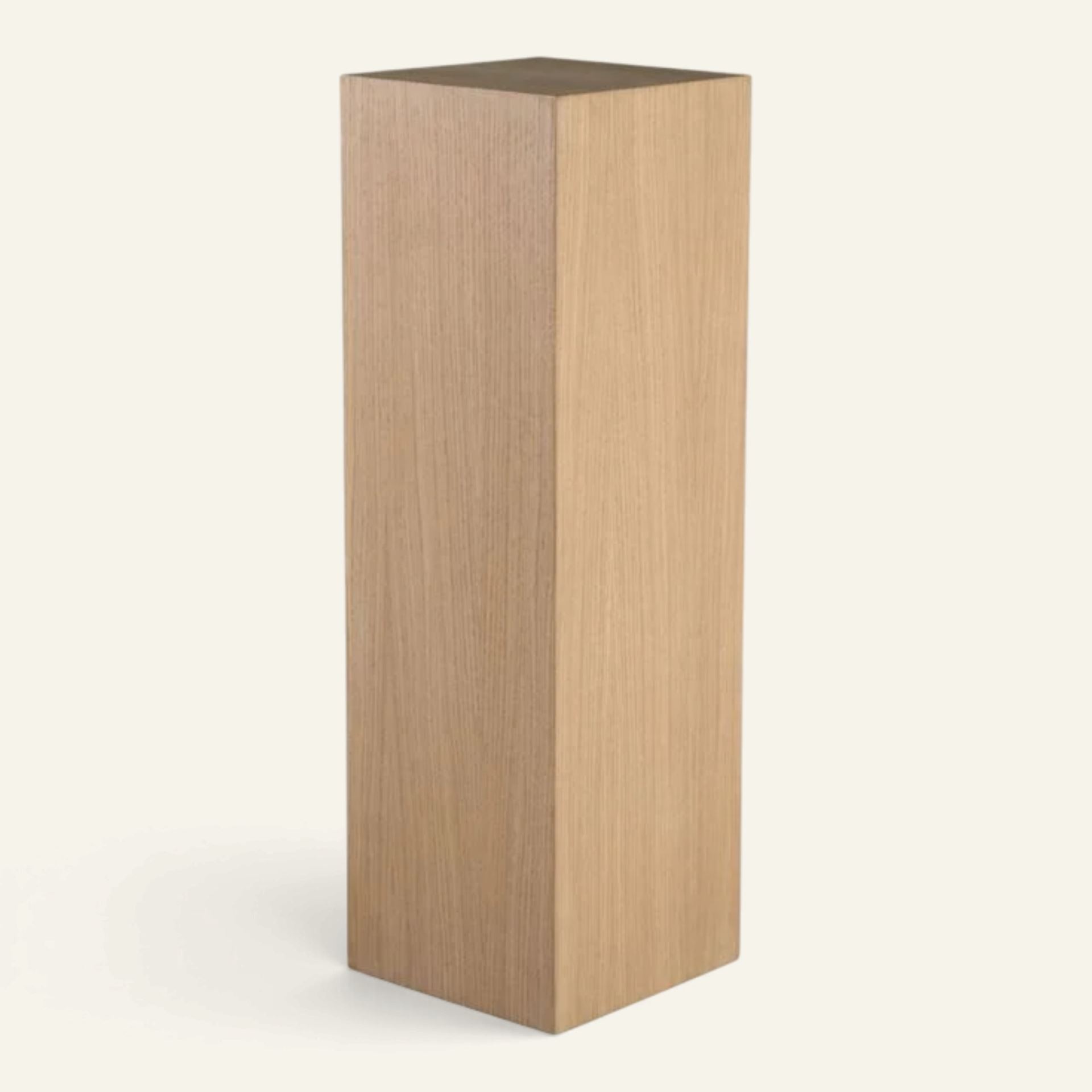 Postament naturaalne toon - 25x25x80 cm naturaalne toon - 1