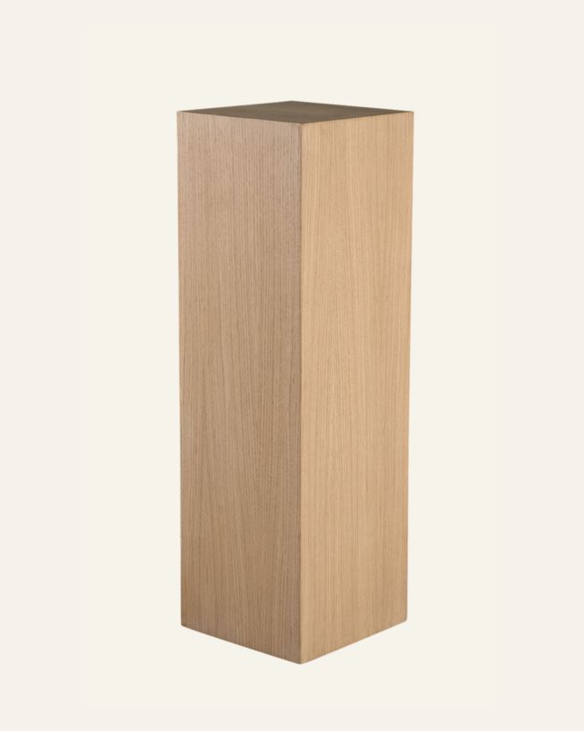 Postament naturaalne toon - 25x25x80 cm naturaalne toon - 1