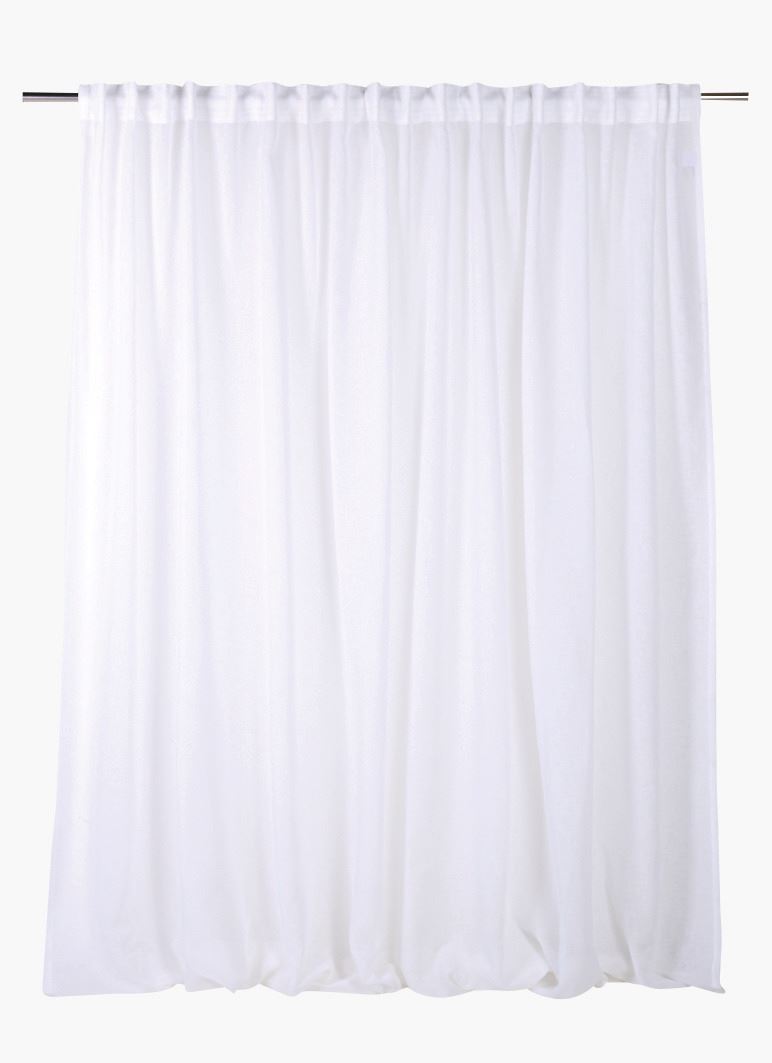 Eriti lai kardin loodusvalge - 280x240 cm loodusvalge - 1