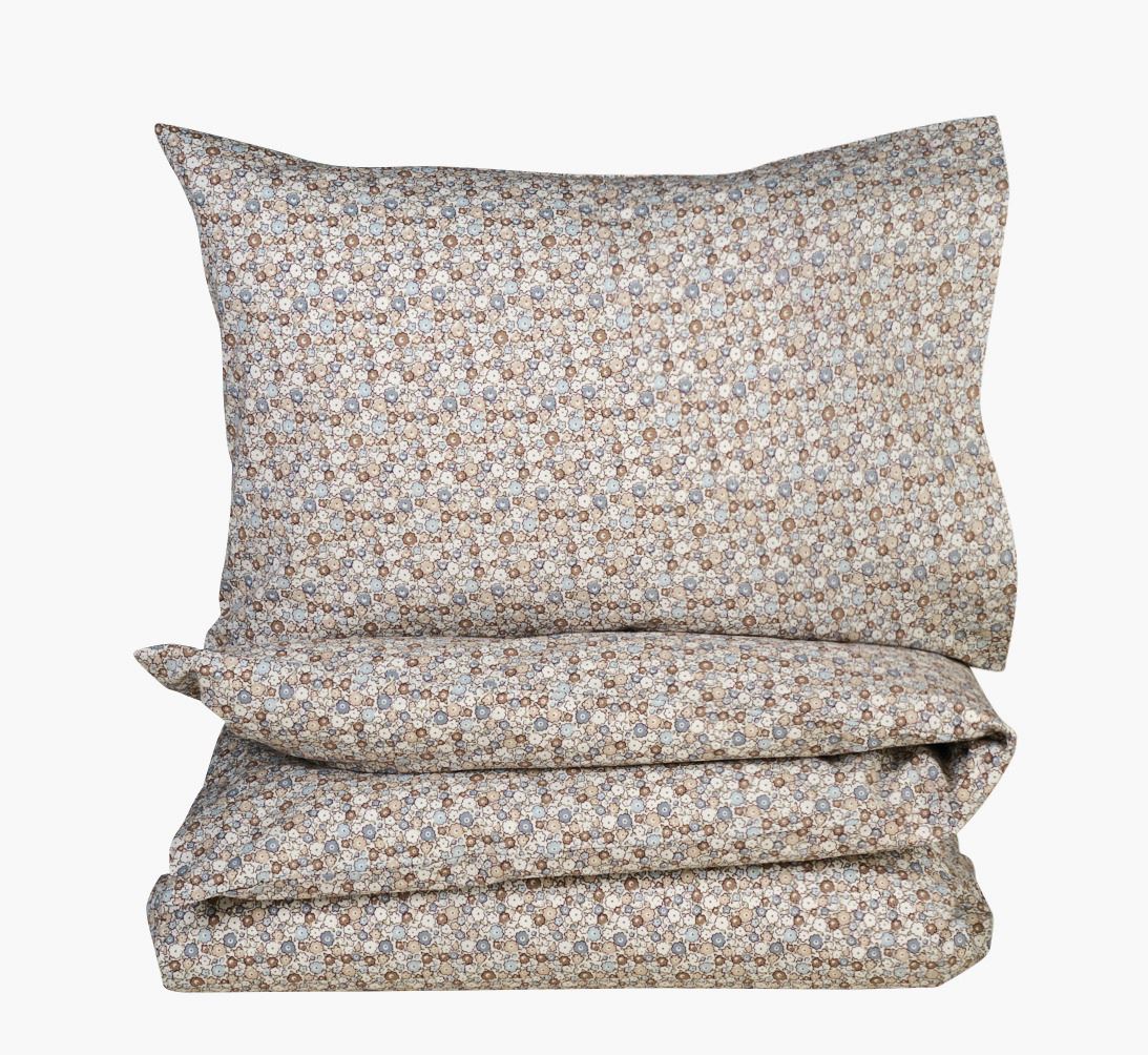 Voodipesukomplekt puuvillane mitmevärviline/sinine - 230x220 cm mitmevärviline/sinine - 1