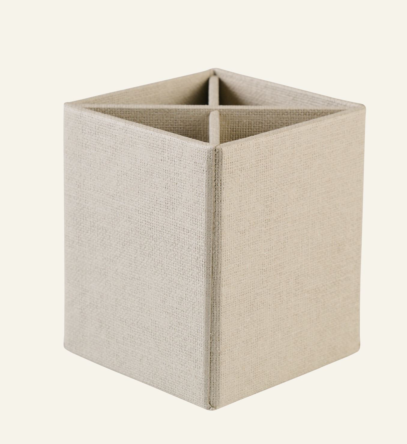 Pliiatsi karp naturaalne toon - 8,5x8,5x10 cm naturaalne toon - 1