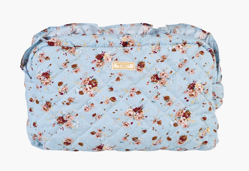 Suur kosmeetikakott taevasinine - 11x30 cm taevasinine - 1