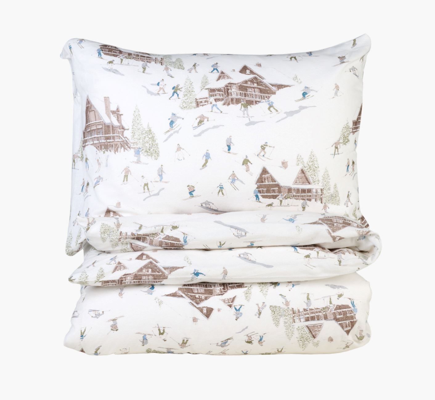 Flanell voodipesukomplekt mitmevärviline - 230x220 cm mitmevärviline - 1