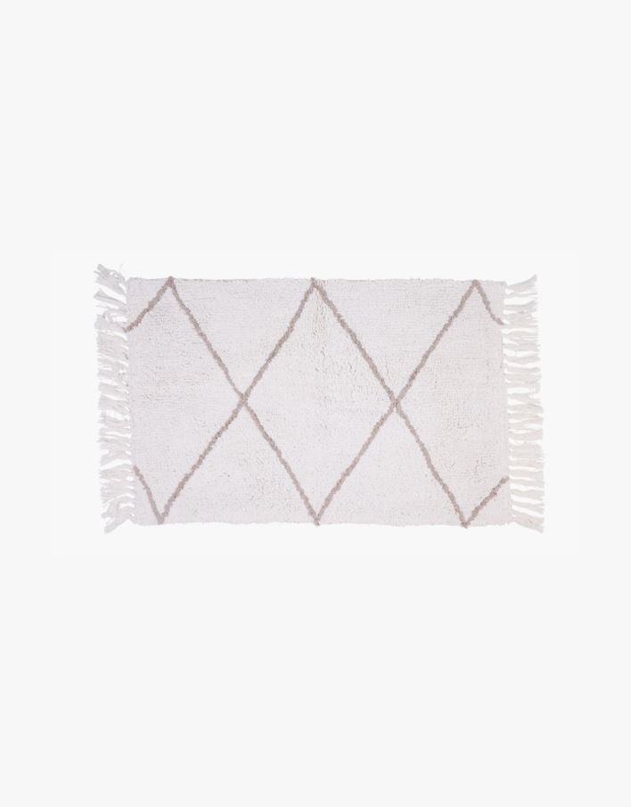 Vannitoamatt mitmevärviline/beez - 60x130 cm mitmevärviline/beez - 1