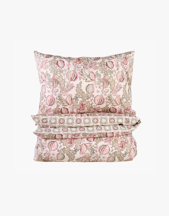 Voodipesukomplekt mitmevärviline/roheline - 230x220 cm mitmevärviline/roheline - 1