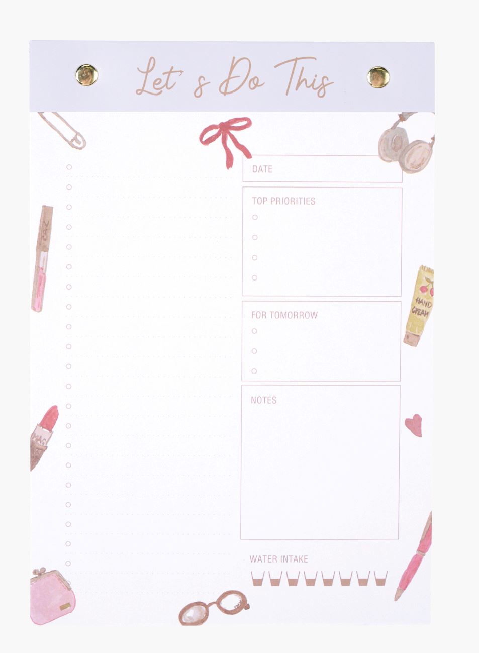 Nädala planeerija roosa - 14,5x21 cm roosa - 1