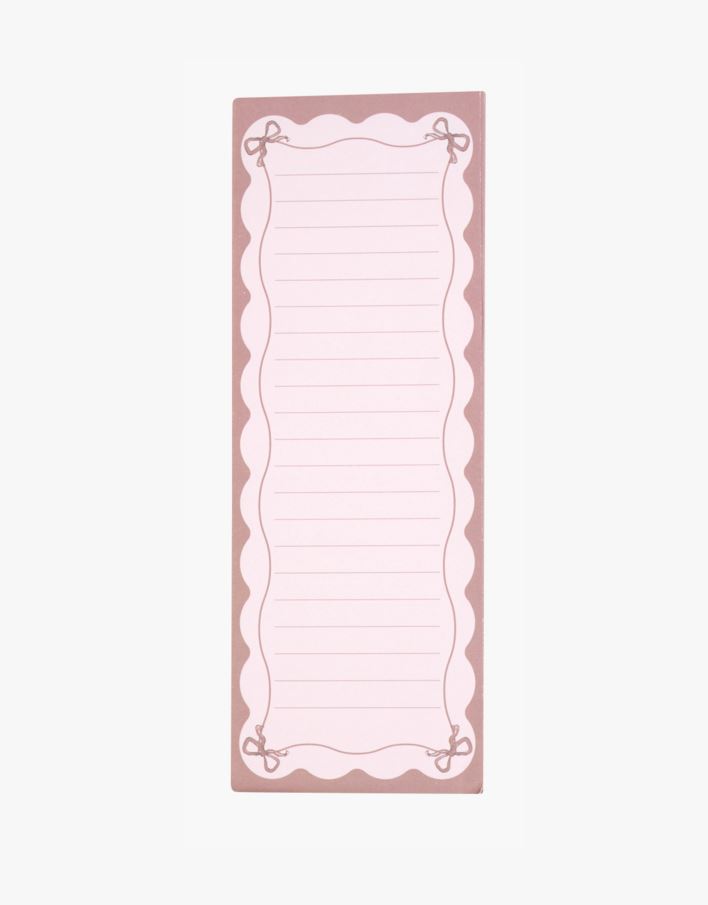 Märkmik roosa - 7,5x21x0,8 cm roosa - 1