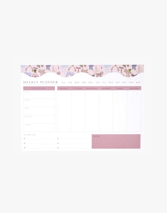 Nädala planeerija mitmevärviline/sinine - 21x30 cm mitmevärviline/sinine - 1