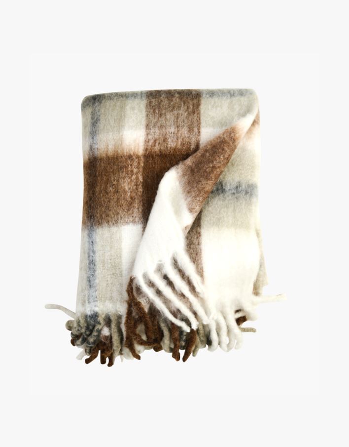 Pleed mitmevärviline/pruun - 130x170 cm mitmevärviline/pruun - 1