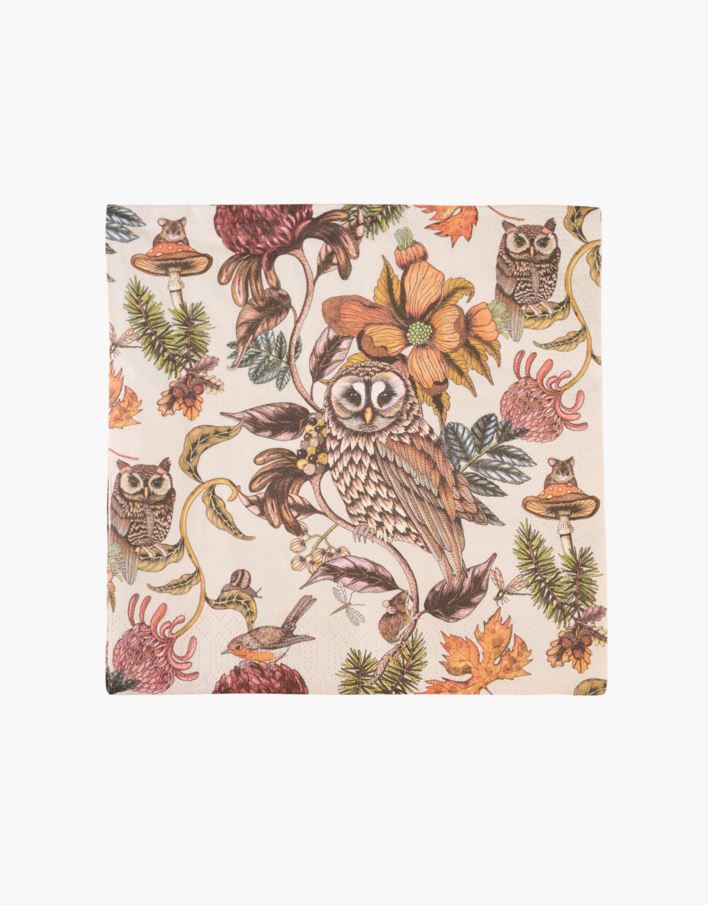 Õhtusöögi salvrätikud mitmevärviline/punane - 40x40 cm mitmevärviline/punane - 1