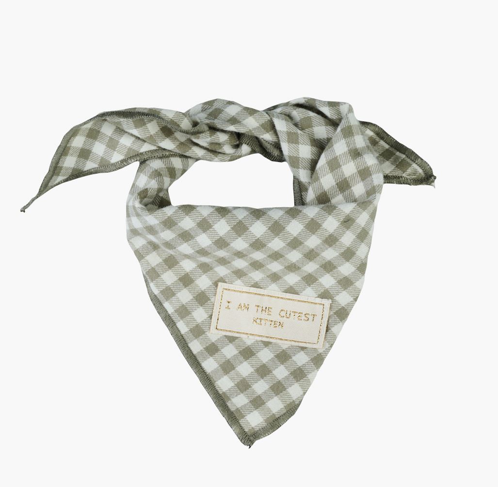 Bandana oliiviroheline - 25x50 cm oliiviroheline - 1