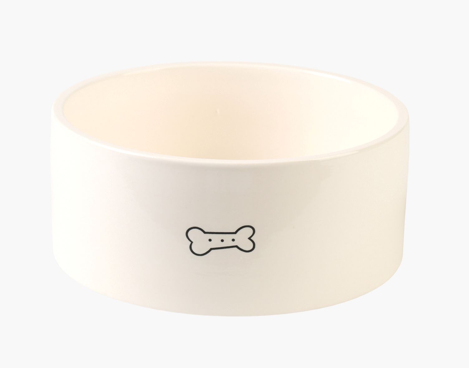 Koera kauss valge - 16x16x7 cm valge - 1