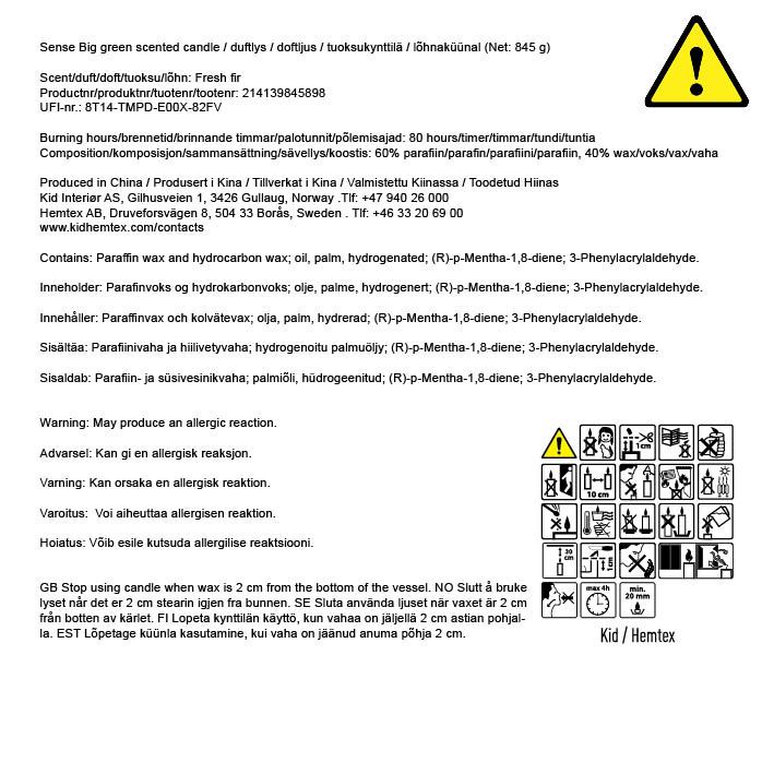 Lõhnaküünal tumeroheline - 2