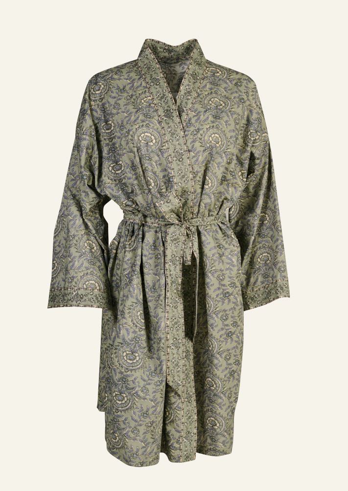 Kimono oliiviroheline - one size oliiviroheline - 1