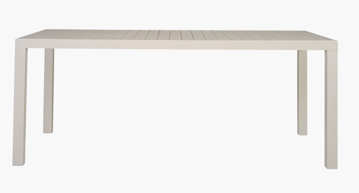 Aialaud valge - 180x90x74,5 cm valge - 1