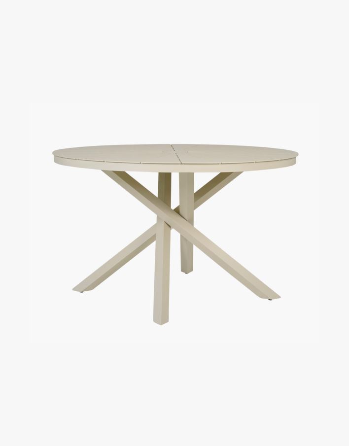 Aialaud loodusvalge - ø120 cm loodusvalge - 1