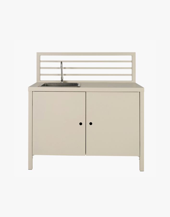 Väliköögi moodul kraanikausiga kreemikas - 60x120x122 cm kreemikas - 1