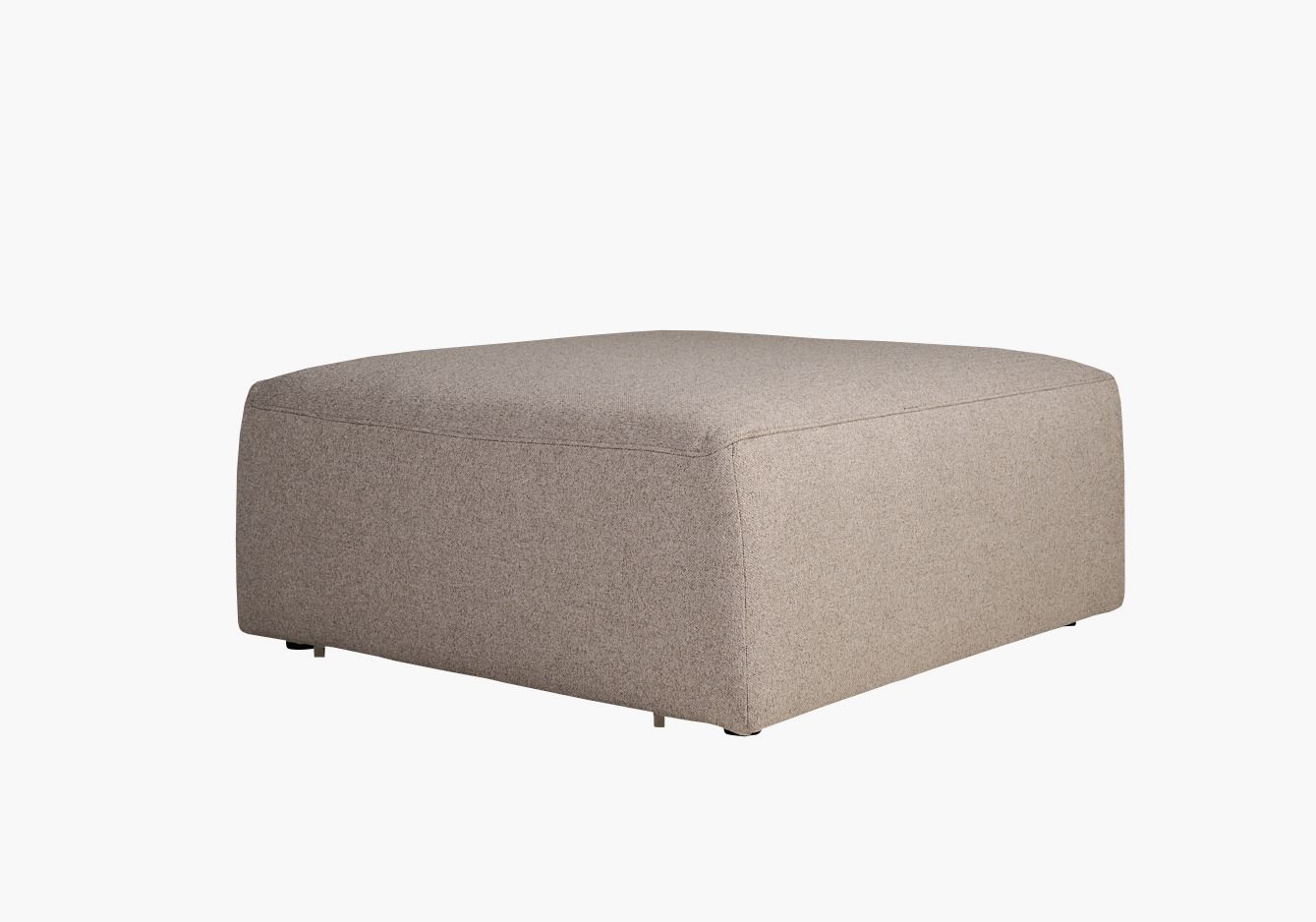 Mooduldiivani tumba beež - 93x93x44 cm beež - 1