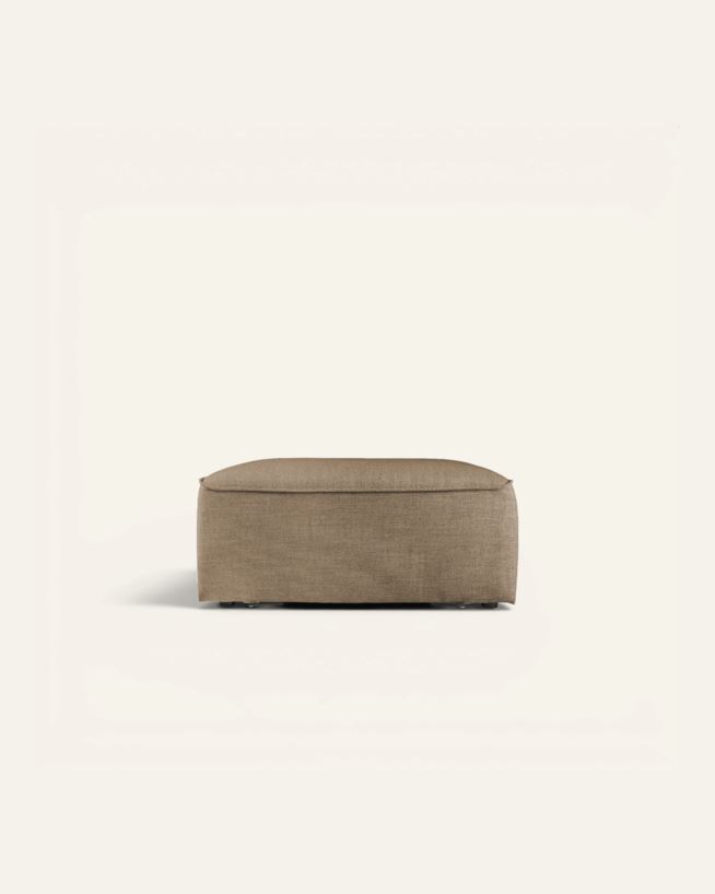 Moodul puff hallikaspruun - 98x93x44 cm hallikaspruun - 1